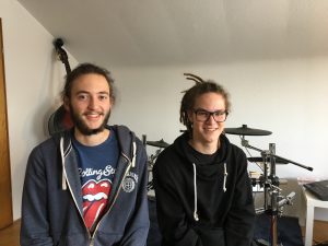 Jonas und Tobias - die neuen Musiklehrer in Pfuhl bei Neu Ulm
